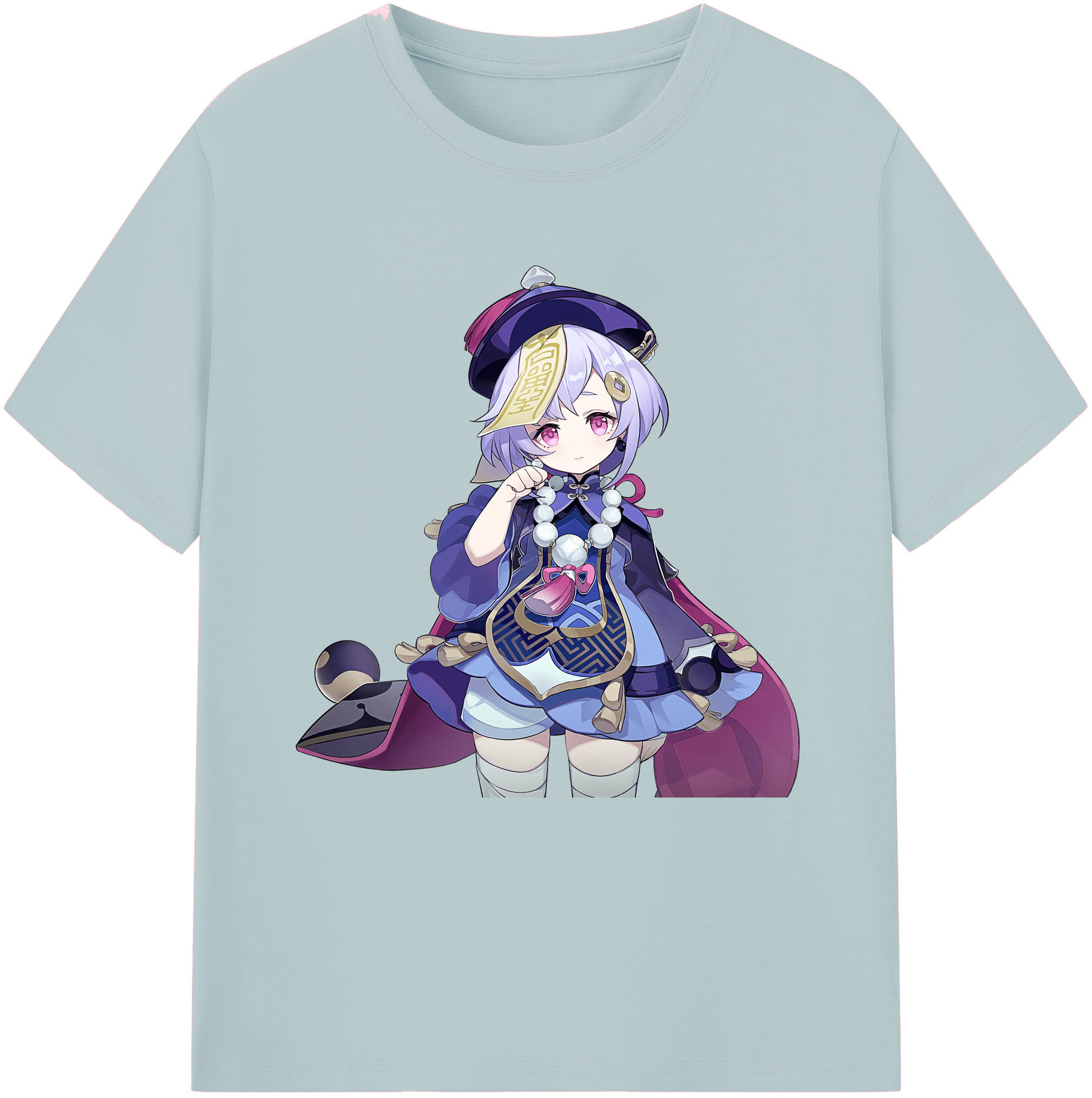 げんし神 七七 なな  genshin Nana 綿100％半袖Tシャツ（フロントプリント）